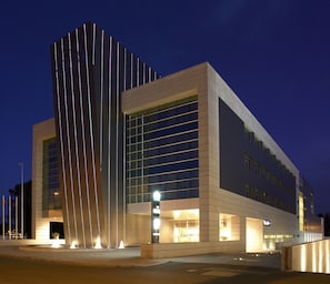 Front of property – evening/night