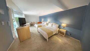Standard Double Room, Sea View | Premium bedding, down comforters, minibar, in-room safe