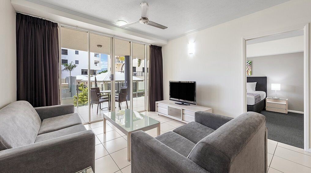 Standard One-Bedroom Apartments | In-room safe, desk, iron/ironing board, cribs/infant beds