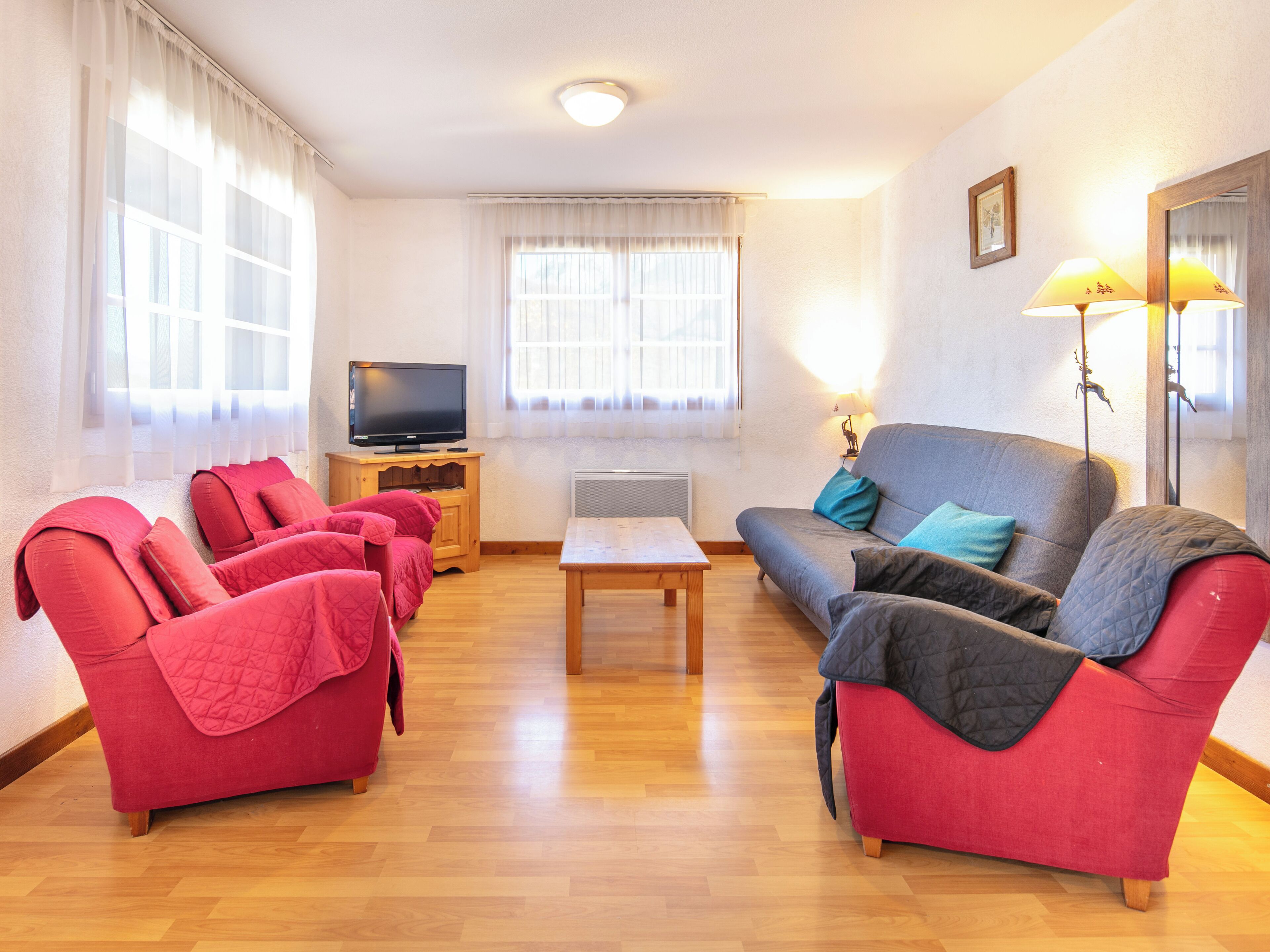 Maisonnette | Woonruimte | Flatscreentelevisie