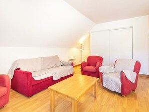 Living area - Vacancéole - Résidence Le Birdie (Giez)