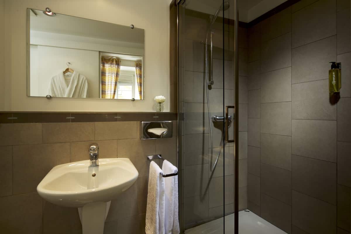 room | bathroom | free toiletries, hair dryer, bathrobes, slippers