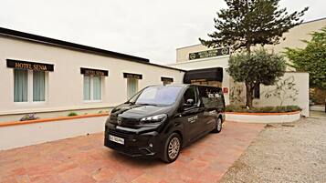 Majoituspaikan julkisivu