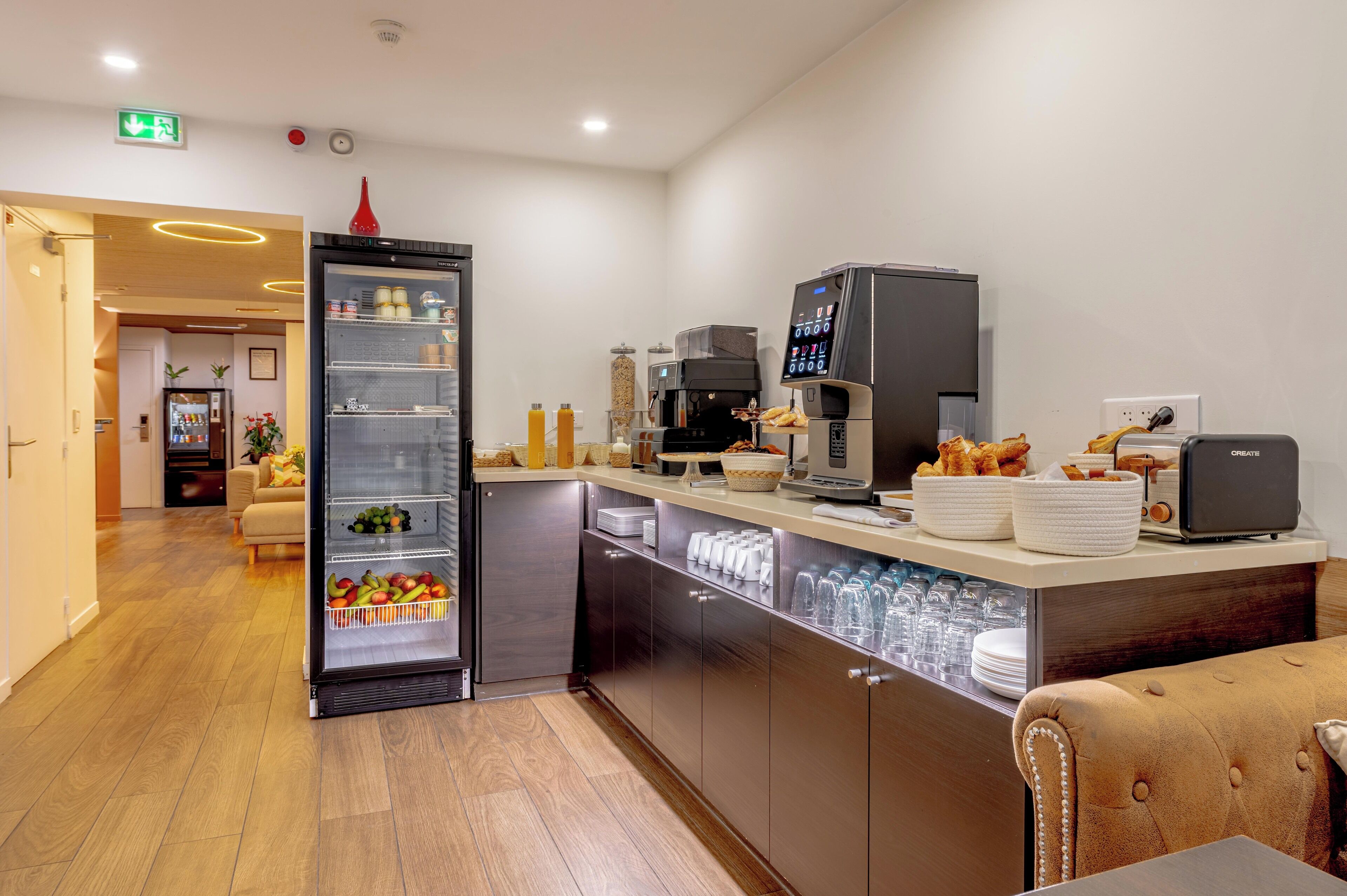 daily buffet breakfast (eur 10 per person)