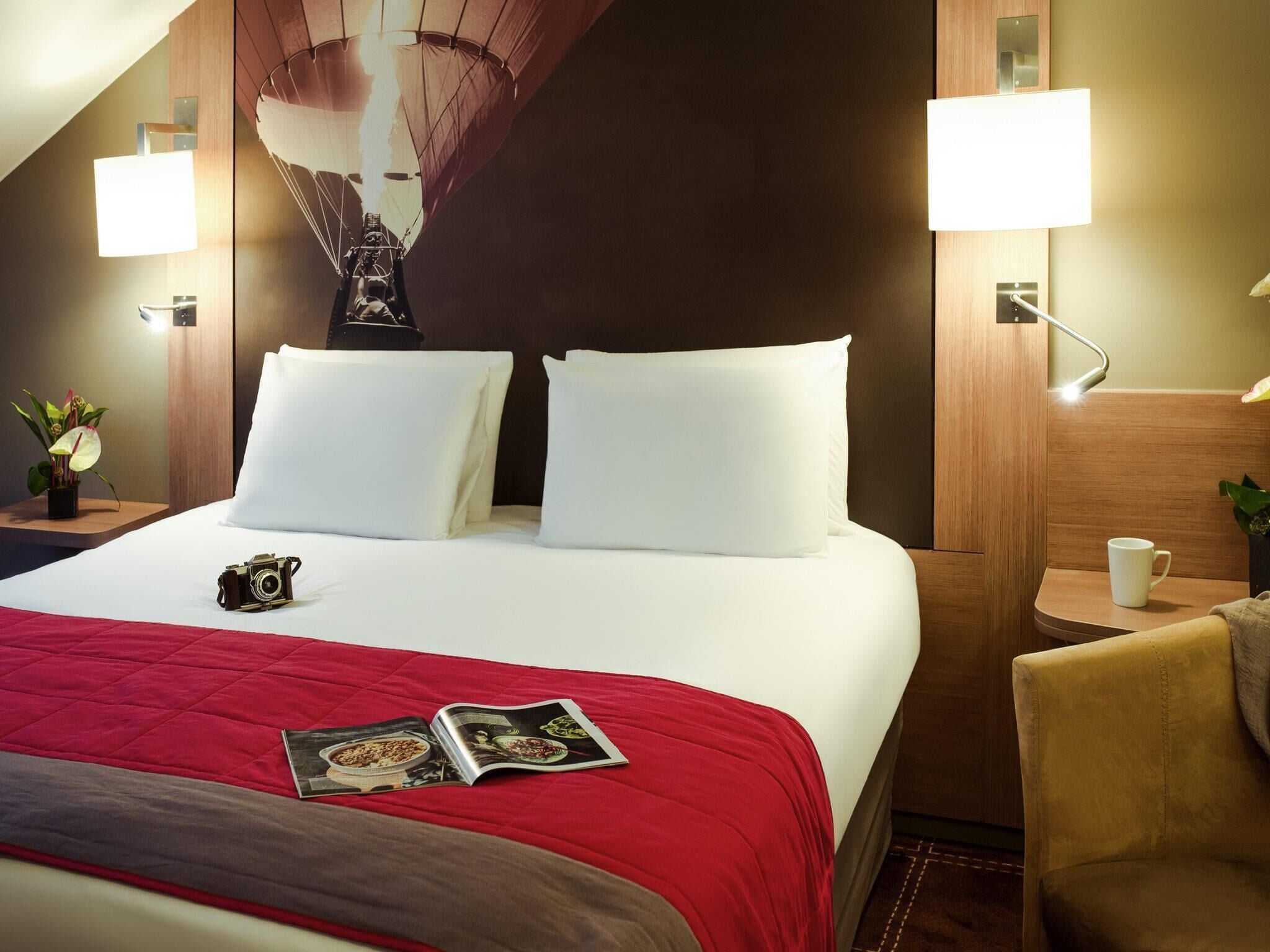 Privilege, Zimmer, 1 Doppelbett und Schlafsofa | Hochwertige Bettwaren, Minibar, Zimmersafe, Schreibtisch