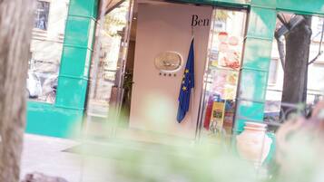 Fachada da propriedade