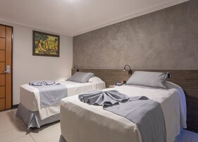 Biancheria da letto di alta qualità, minibar, una cassaforte in camera