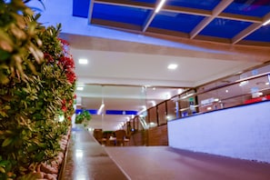 Front of property – evening/night