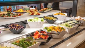 Petit déjeuner buffet compris tous les jours