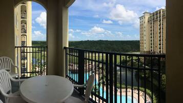 Suite, 2 Bedrooms, Balcony, Pool View | View from room