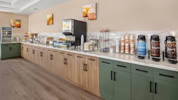Komplett frokost er inkludert hver dag