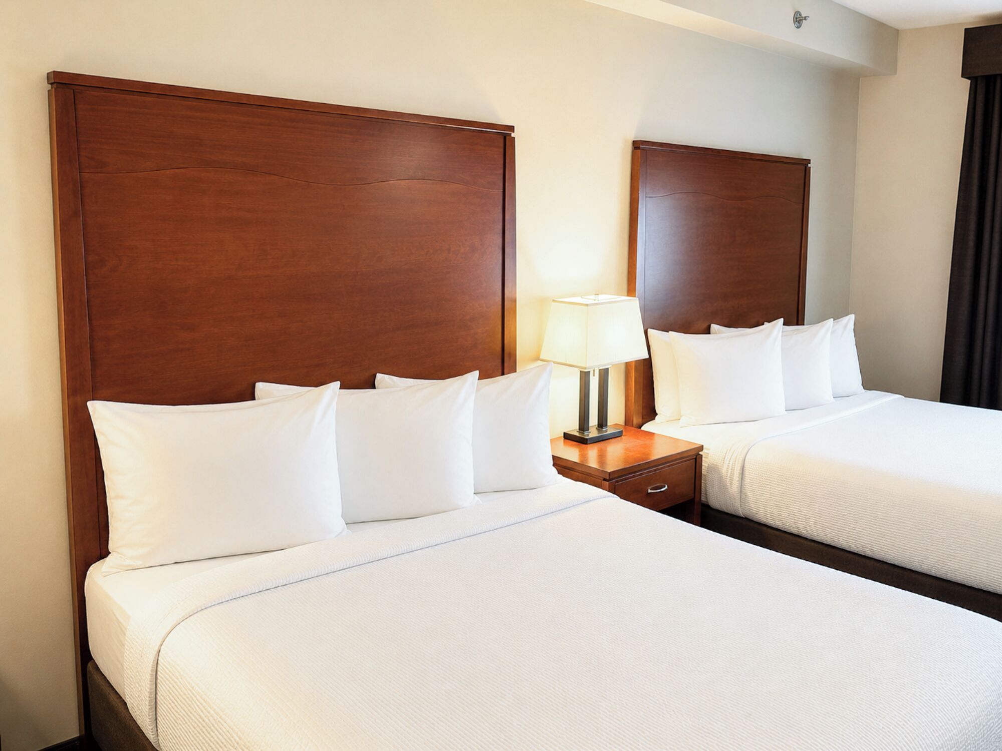Family Double Room, 2 Queen Beds | Premium bedding, down comforters, pillowtop beds, individually decorated