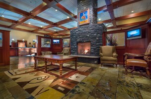 Sala de estar en el lobby
