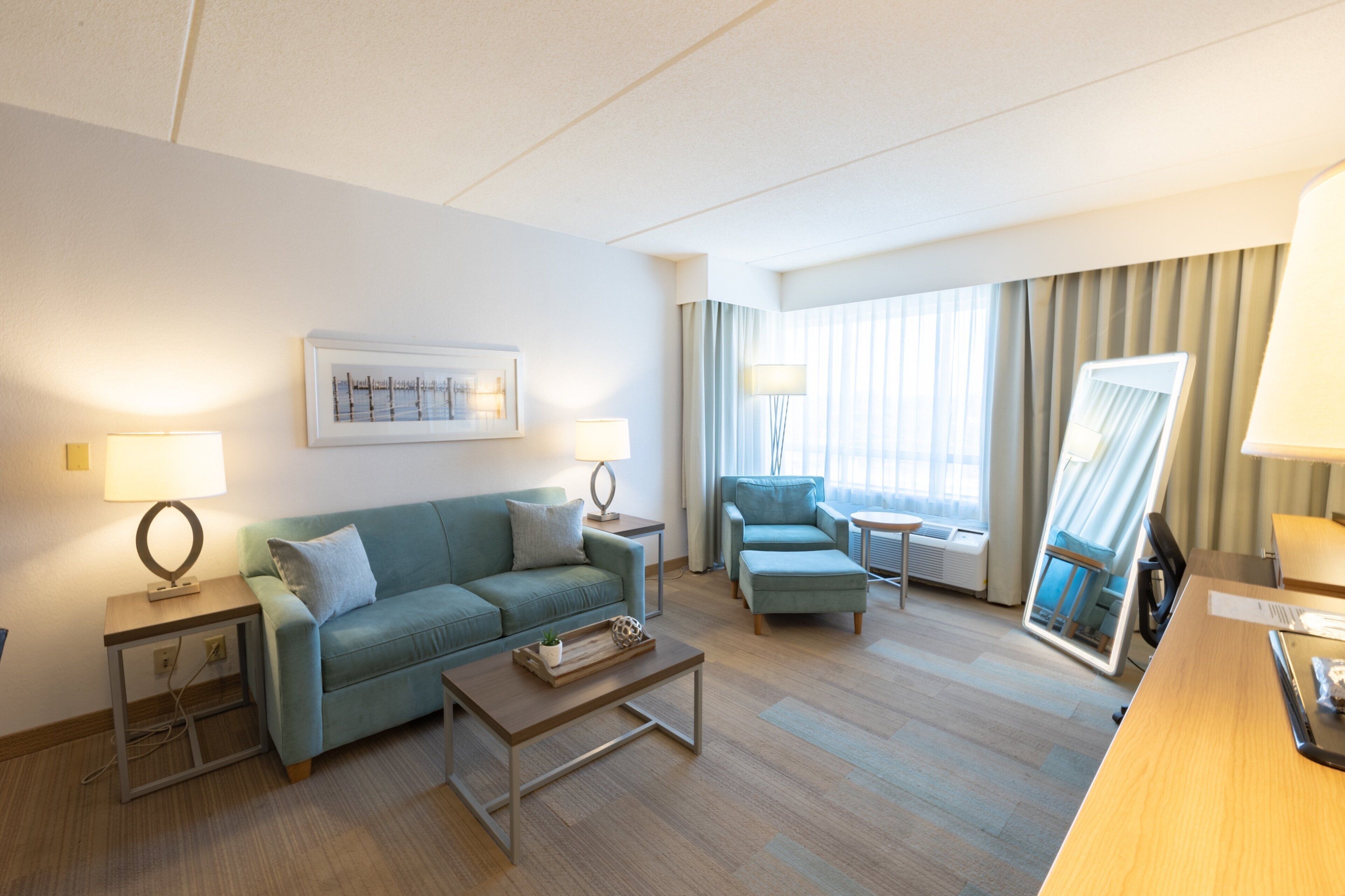 suite, 1 king bed (extra living area) | 1 bedroom, premium bedding, memory-foam beds, desk