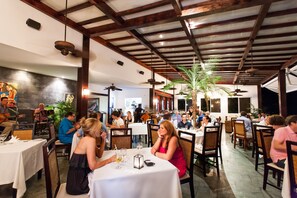 Breakfast, lunch, dinner served; international cuisine, sea views  - Gaia Hotel And Reserve - Adults Only (Quepos)