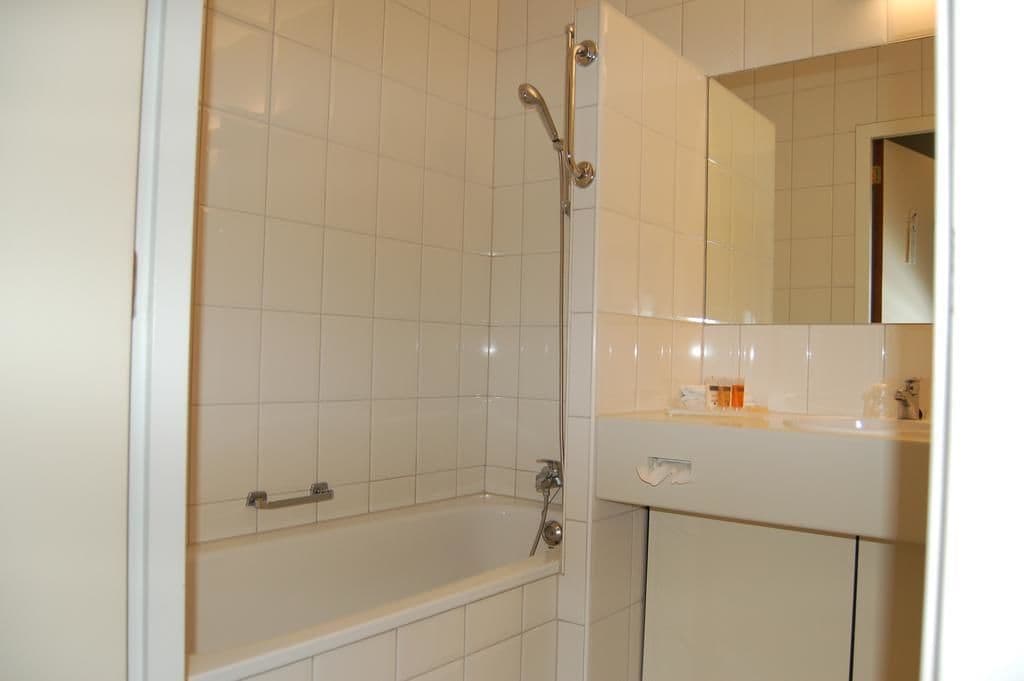 comfort room | bathroom | free toiletries, hair dryer, towels