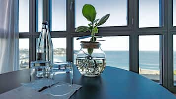 Deluxe Room, Terrace, Sea View (Désirade) | Premium bedding, pillowtop beds, free minibar, in-room safe