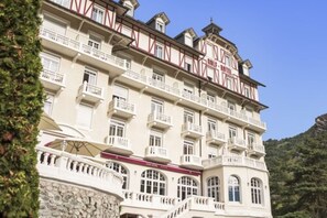 Majoituspaikan julkisivu