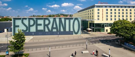 Fassade der Unterkunft