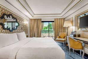 Deluxe Room, 1 King Bed, Balcony, Garden View | Premium bedding, down comforters, minibar, in-room safe - Fes Marriott Hotel Jnan Palace (Fes)
