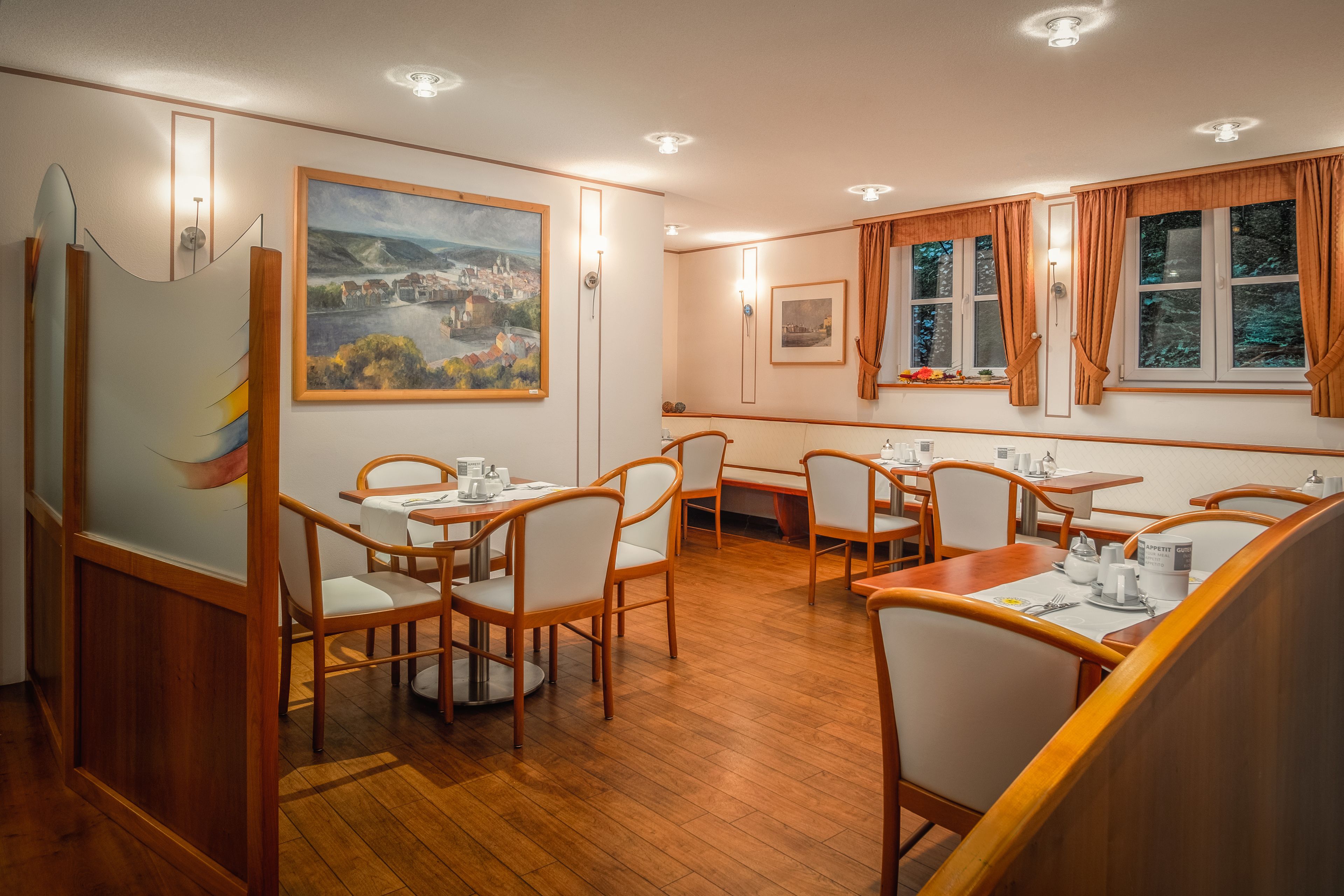 daily buffet breakfast (eur 15 per person)