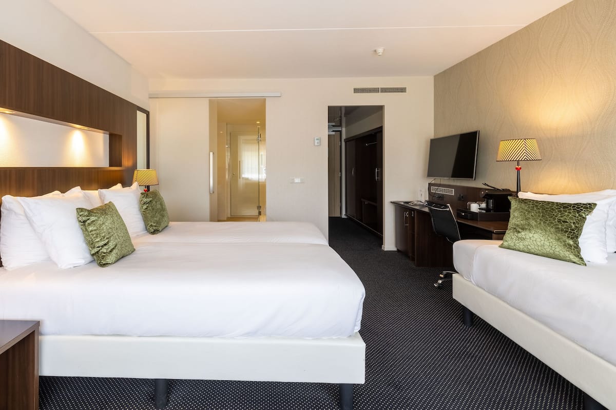 Luxury Triple Room, 3 Single Beds, Terrace