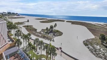 Family Condo, 2 Bedrooms, Balcony, Beach View (Gulf Front) | Beach/ocean view