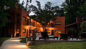 Front of property – evening/night
