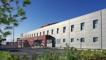 Voorkant van accommodatie