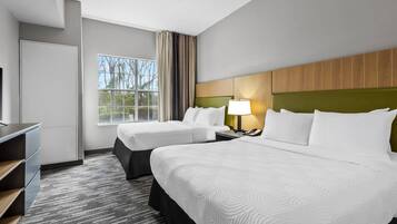 Suite, 1 Bedroom, Non Smoking | Down comforters, desk, iron/ironing board, cribs/infant beds