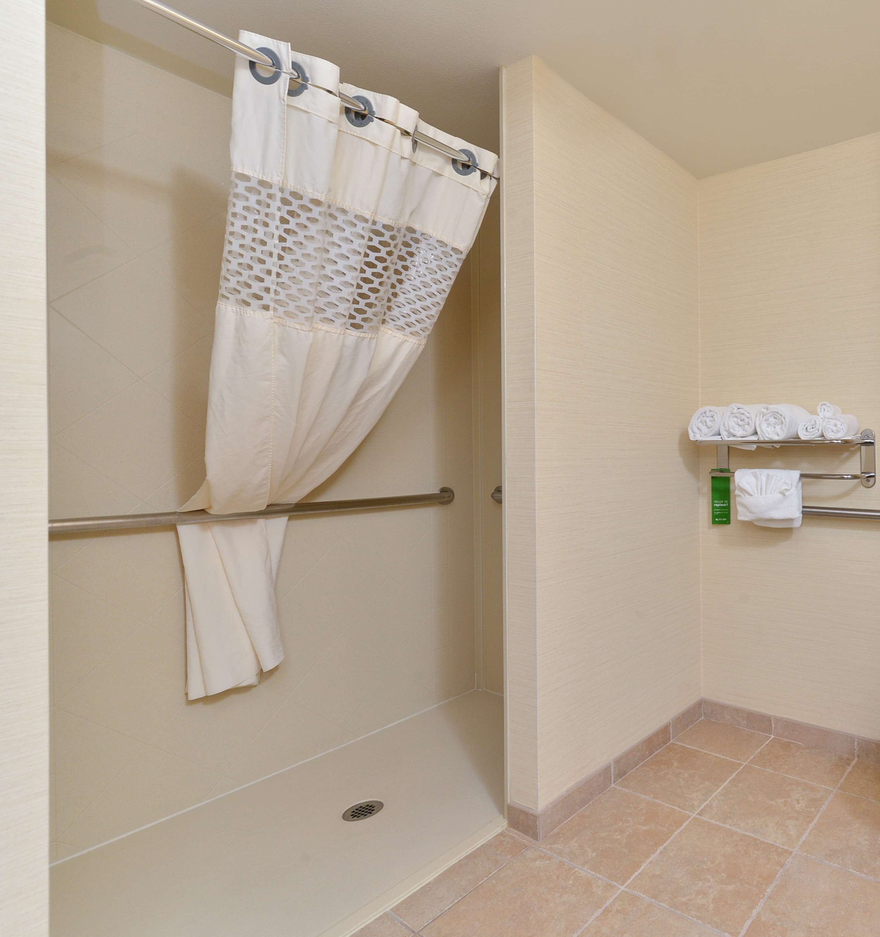 room, 1 king bed, accessible (mobility & hearing, roll-in shower) | desk, iron/ironing board, free cots/infant beds, free rollaway beds