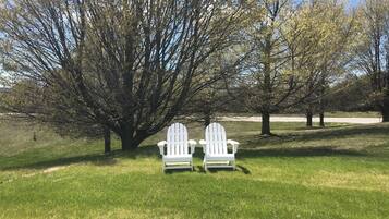 The Lodge, 4 Queen Beds | Courtyard view