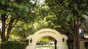 An entrance archway with the text "Otero Ranch Est. 1789" indicating the property's establishment year. - Tubac Golf Resort & Spa (Tubac)