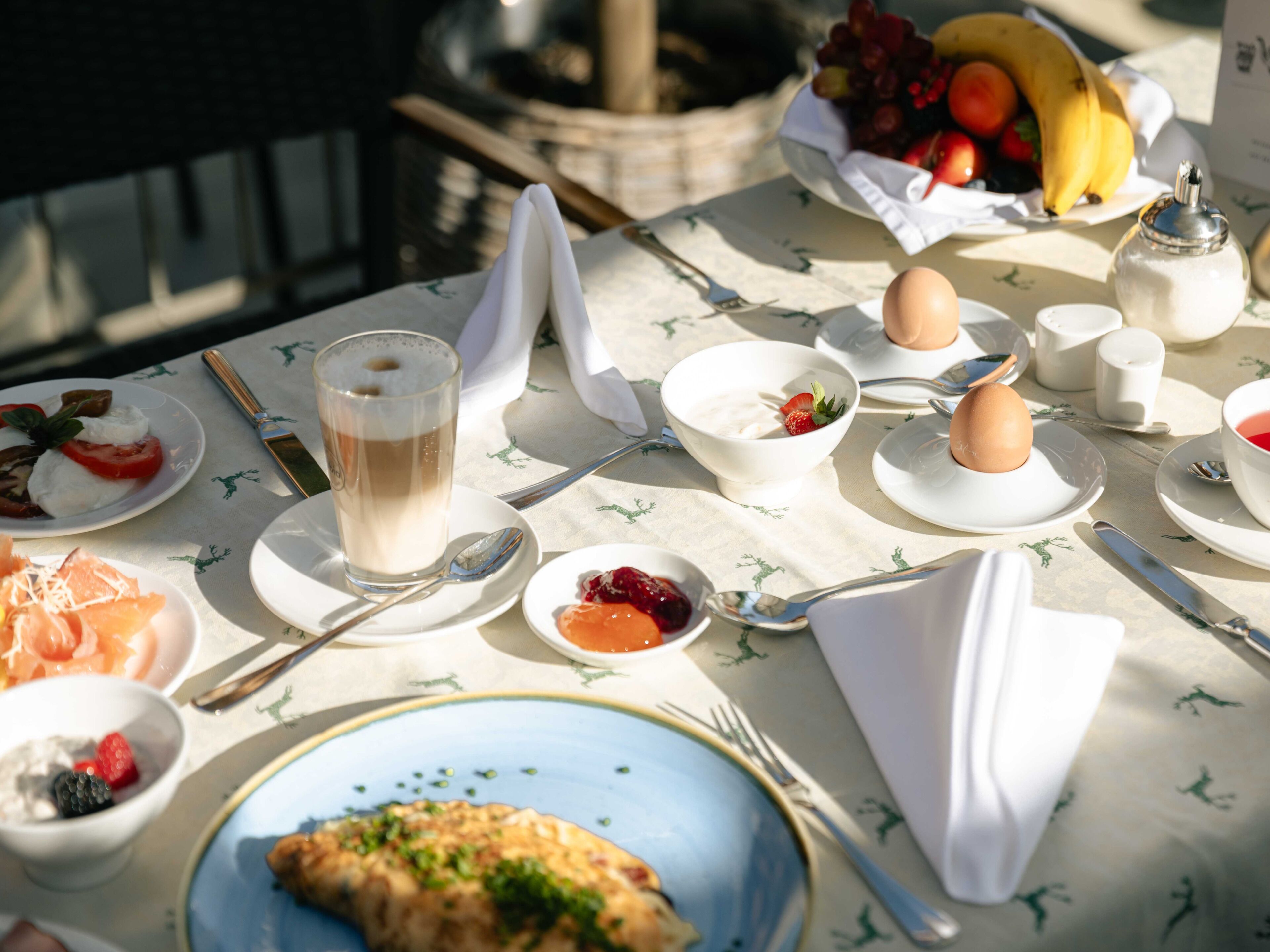 Petit déjeuner buffet