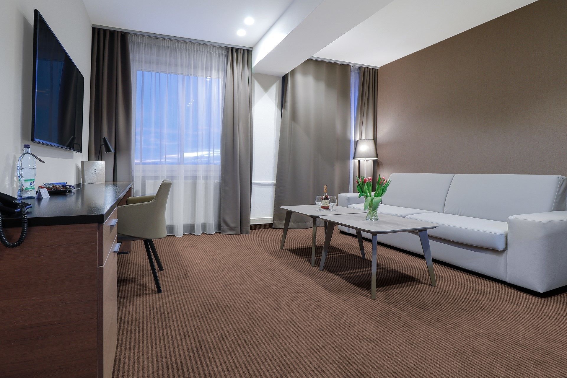 minibar, in-room safe, desk, blackout curtains