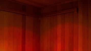 Sauna, trattamenti per il corpo, idroterapia, aromaterapia
