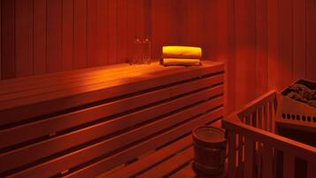 Een sauna, lichaamsbehandelingen, hydrotherapie, aromatherapie