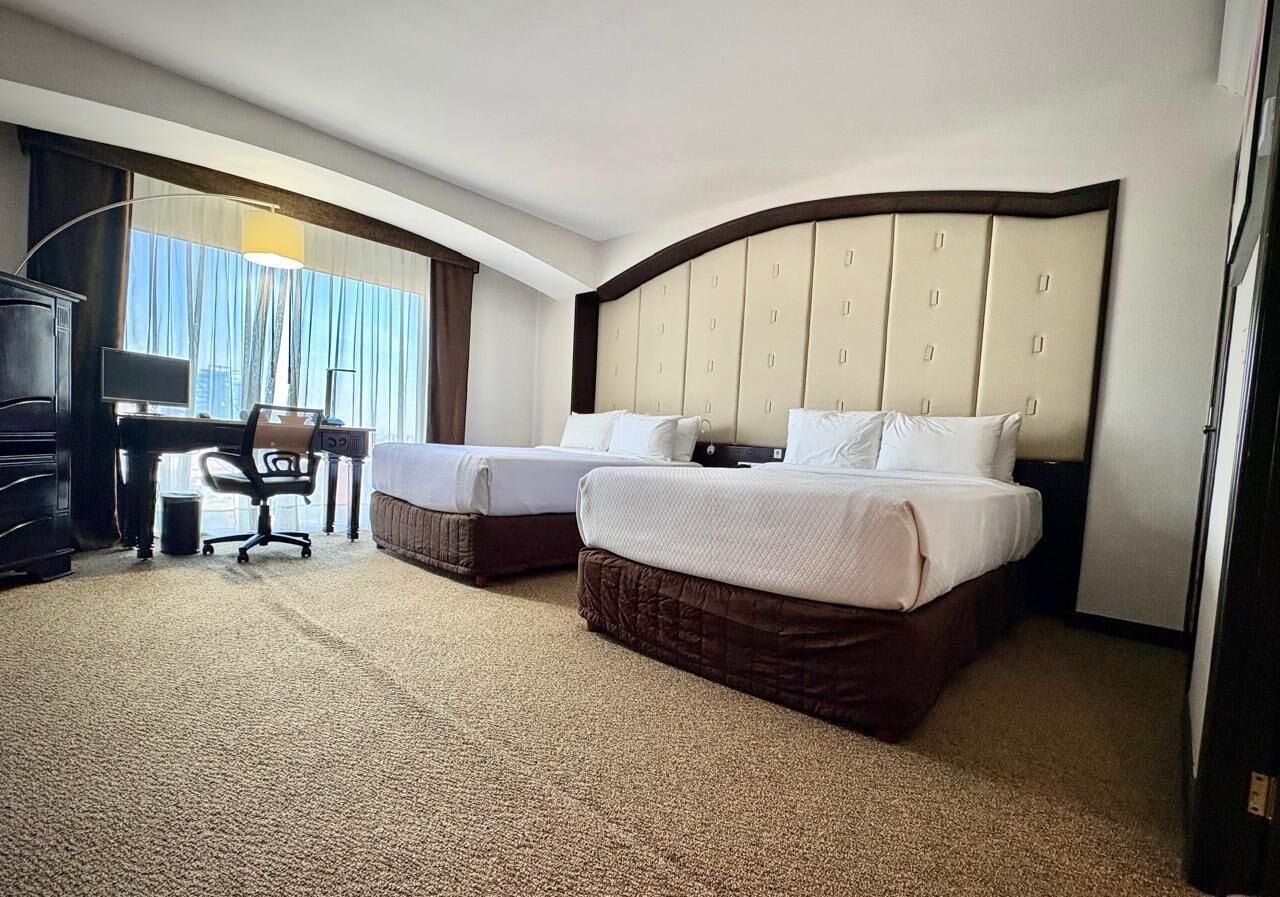 룸, 더블침대 2개, 금연 (Executive Floor) | 오리/거위털 이불, 무료 미니바, 객실 내 금고, 책상