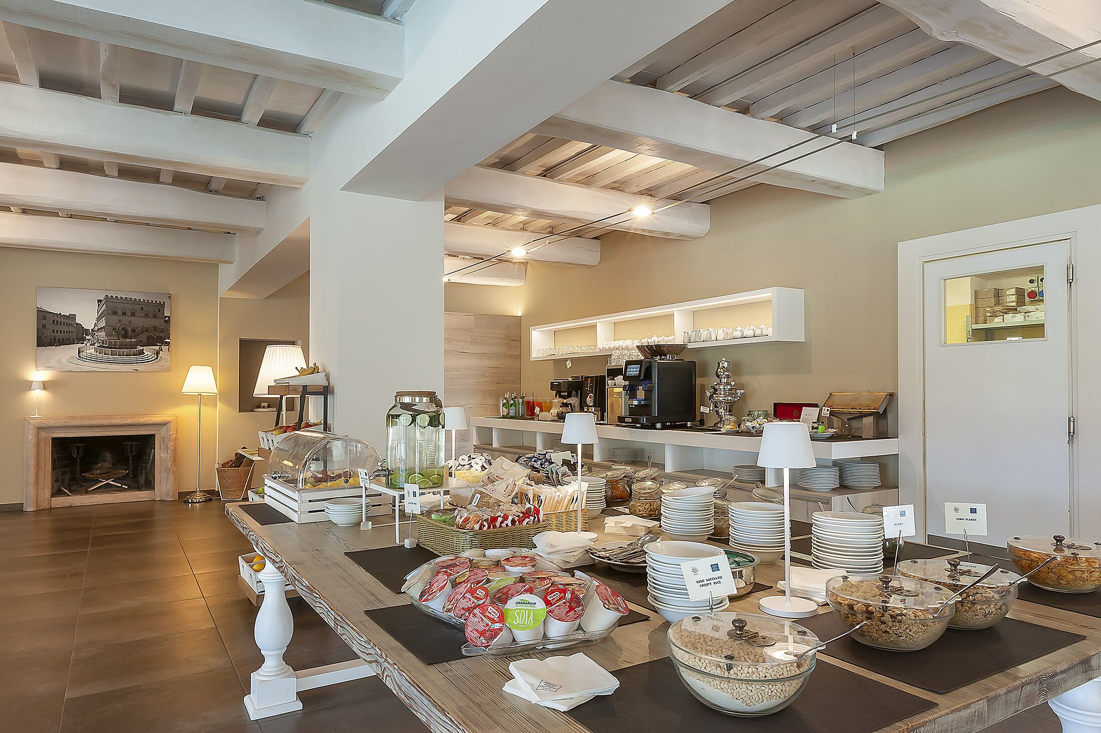 Petit déjeuner buffet compris tous les jours