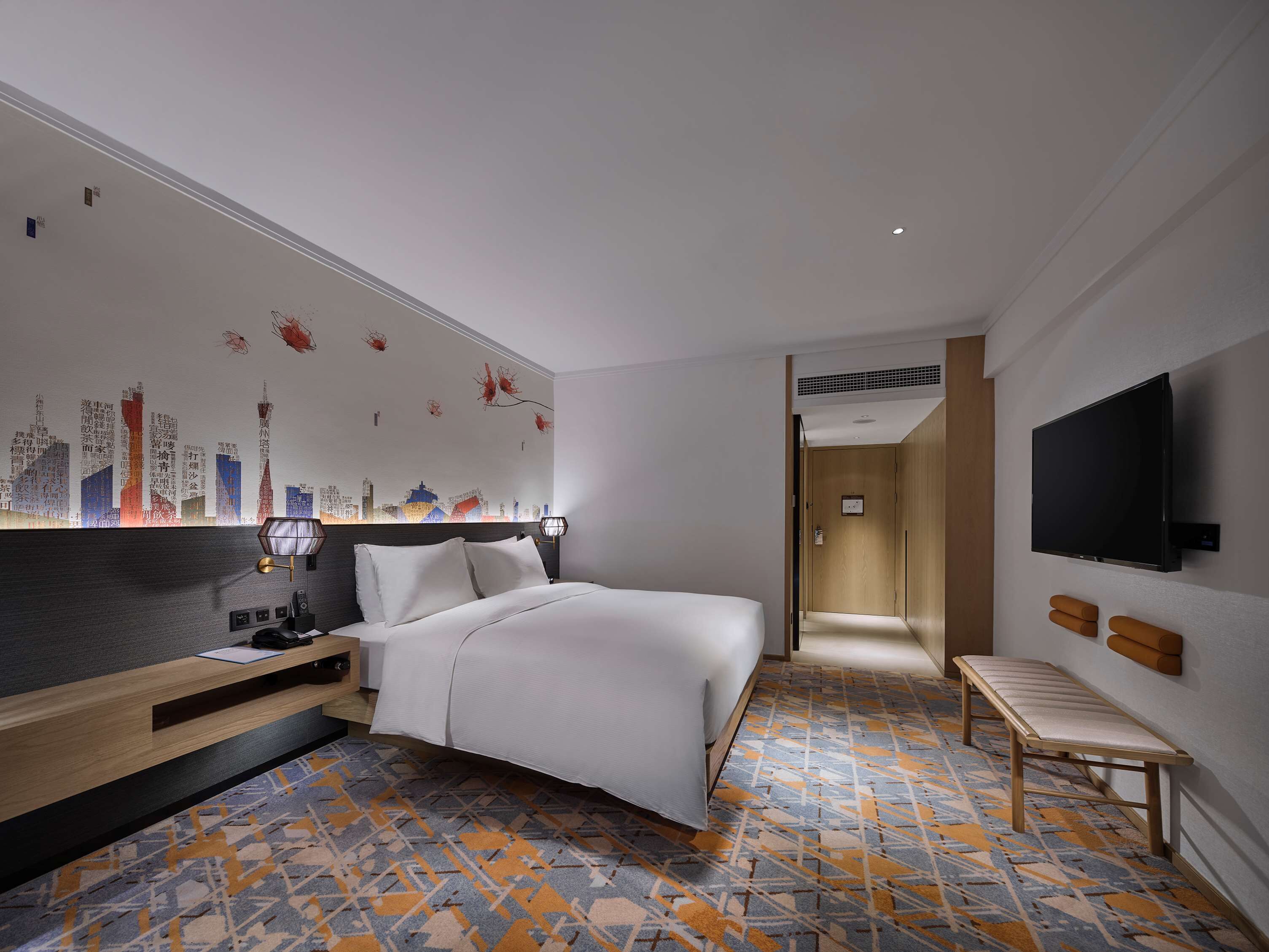 Premium bedding, down duvets, memory-foam beds, in-room safe