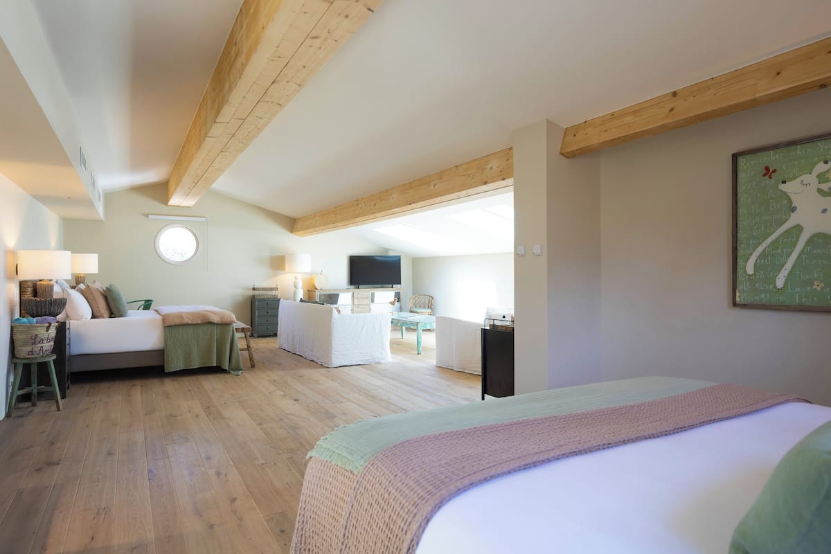 Loft Bastide | 1 camera, biancheria da letto di alta qualità, minibar