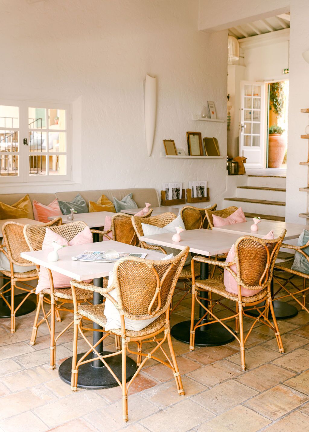 breakfast, lunch served; mediterranean cuisine, pool views