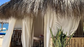 Masajes en la playa y masajes