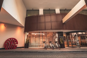 Façade de l’hébergement