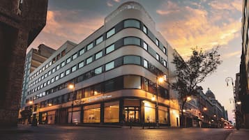 Overnatningsstedets facade