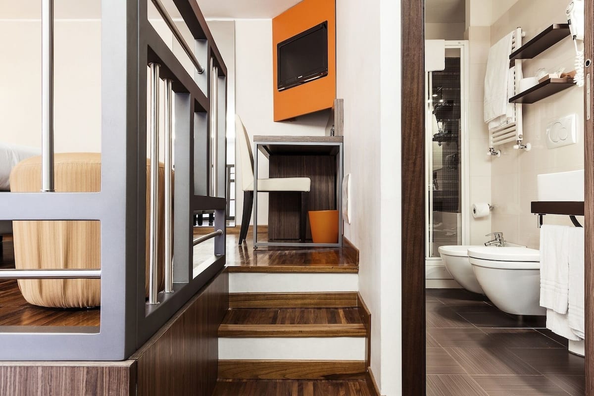 Down comforters, minibar, in-room safe, desk