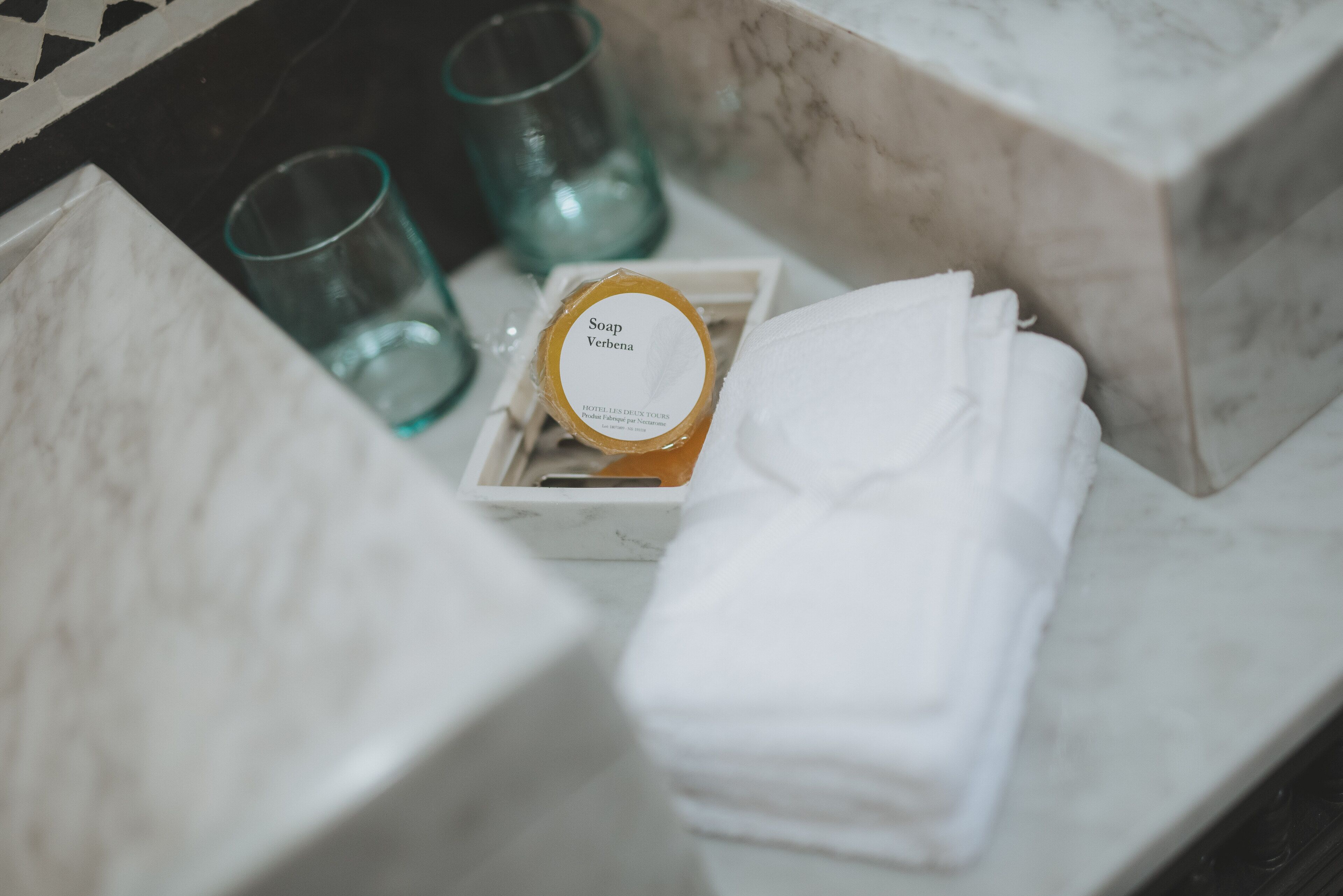 pool suite charles boccara | bathroom | free toiletries, hair dryer, bathrobes, towels
