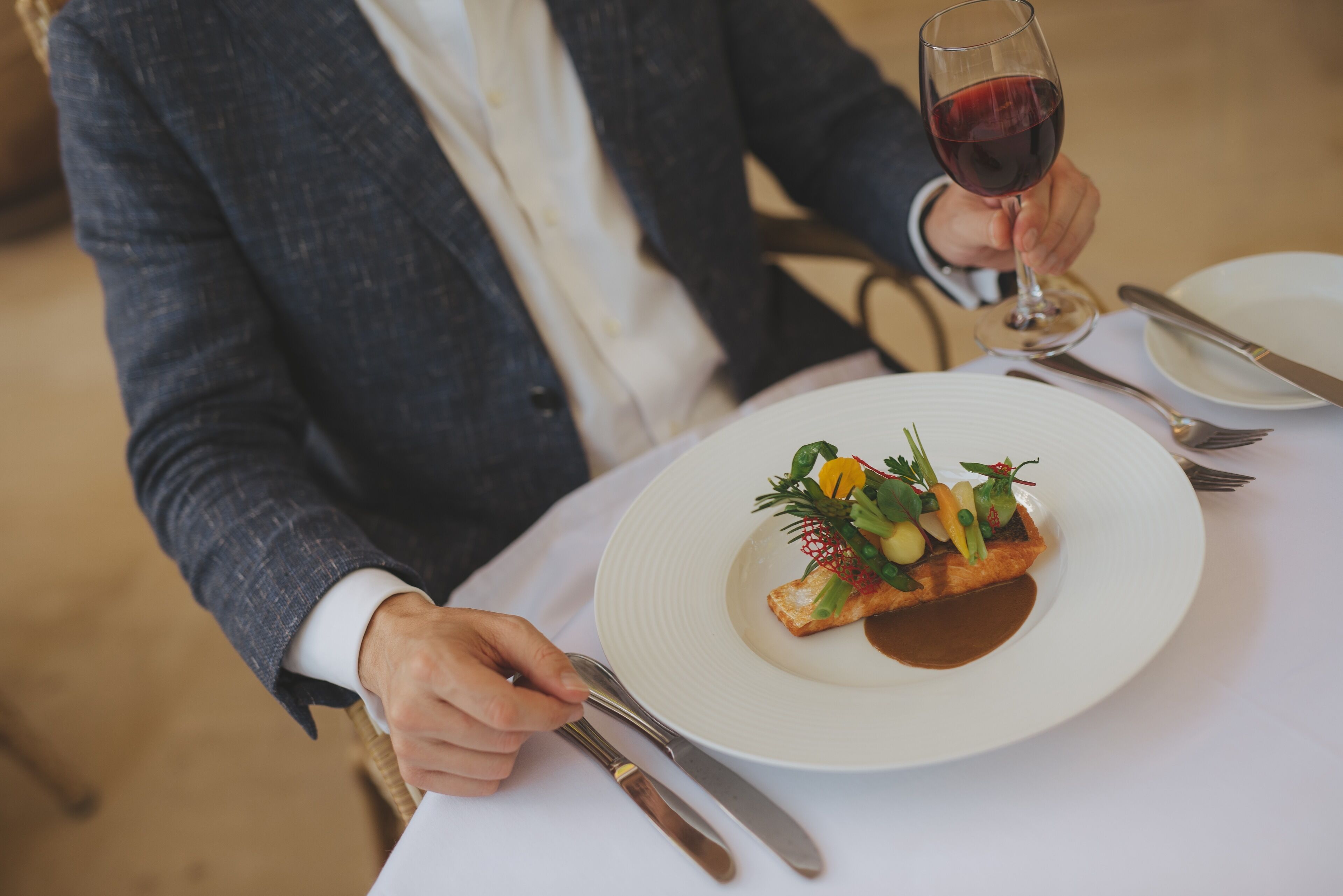 3 Restaurants, Frühstück