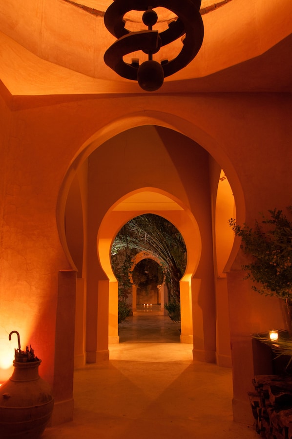 Interior entrance