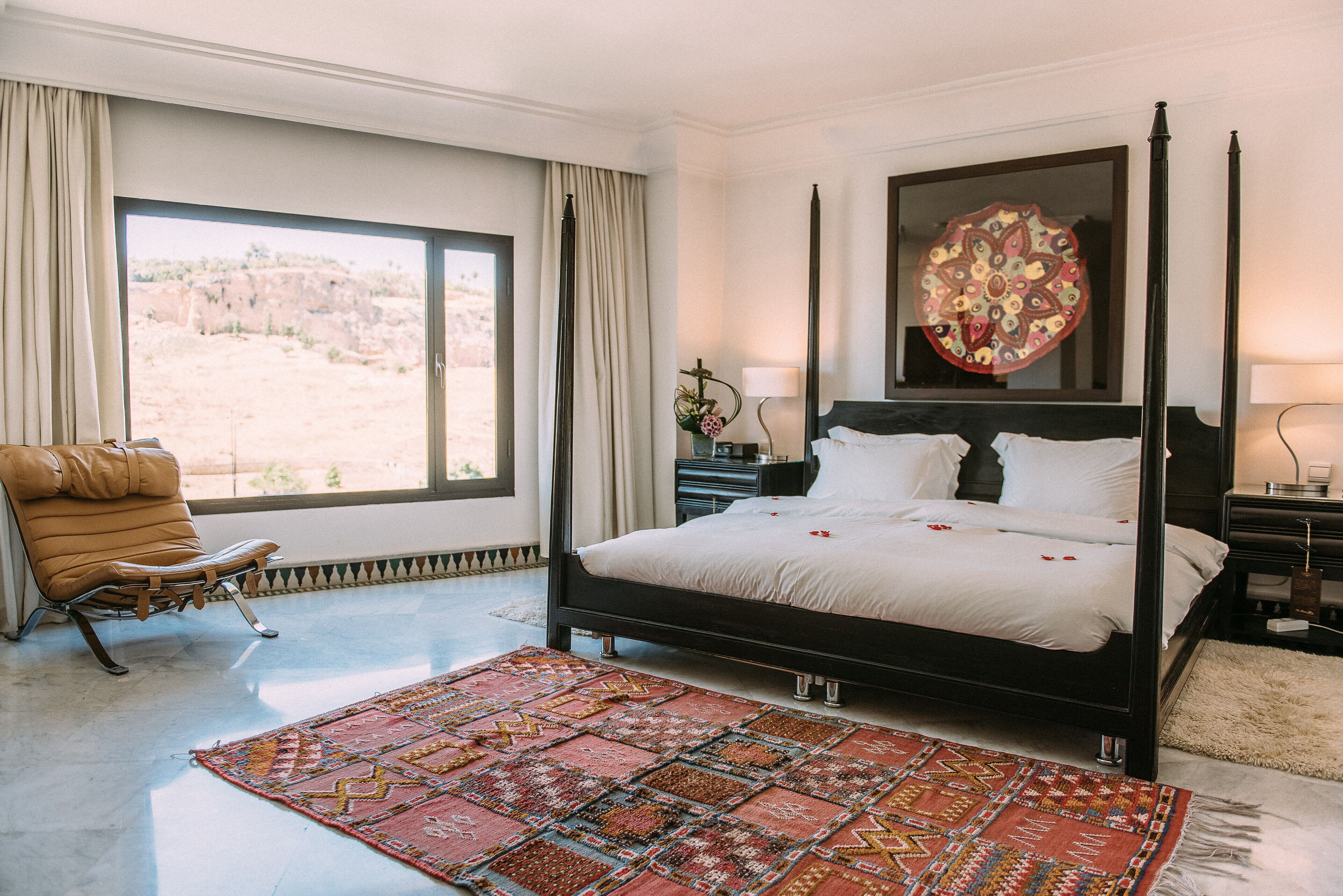 Luksussuite | Sengetøy i egyptisk bomull, allergitestet sengetøy og dundyner